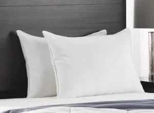 2 Pack Exquisite Hotel Signature Memory Fiber Filled Pillows / Standard Size