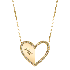 Best Friend Heart Necklaces (Set of 2)