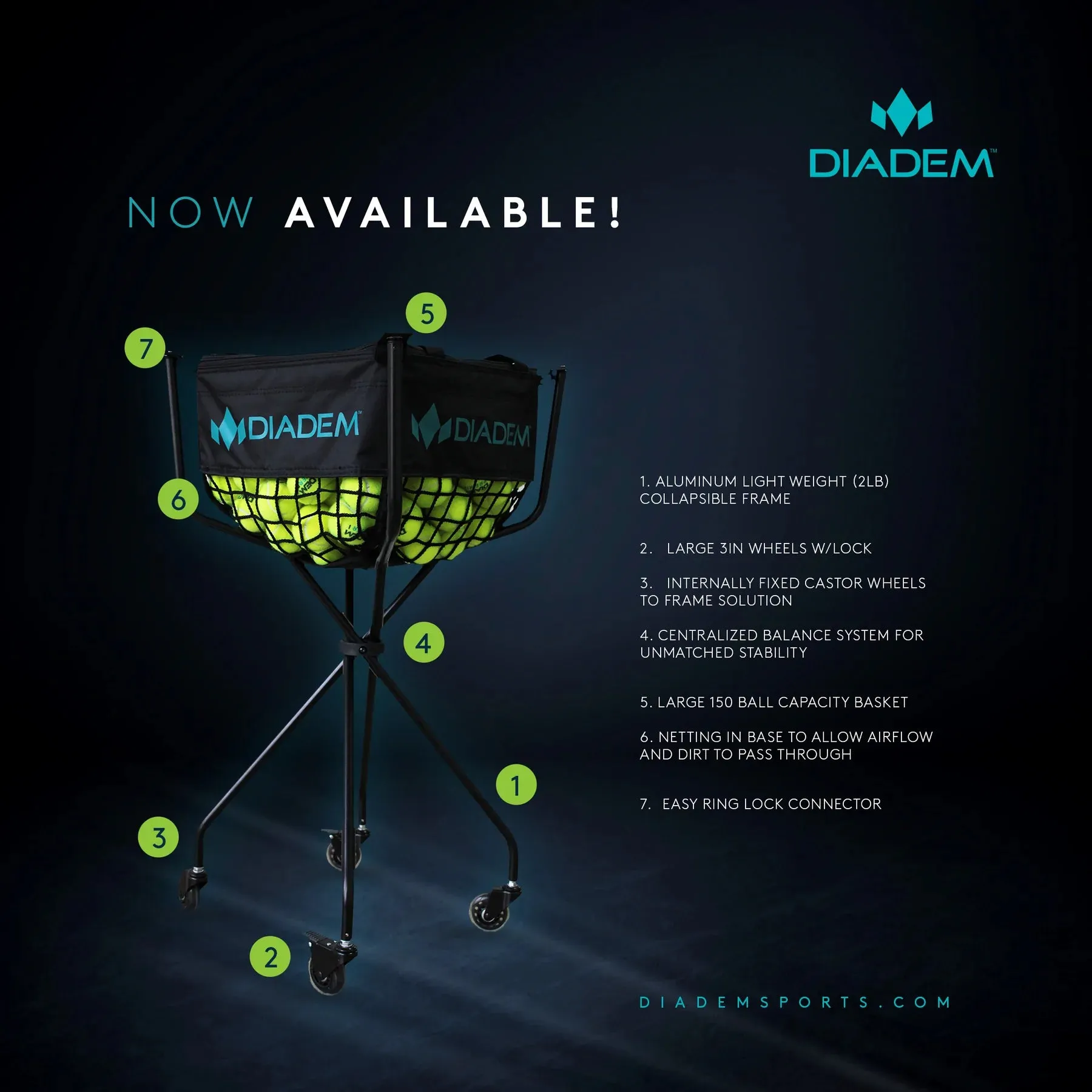 Diadem Ball Cart - 100 Ball