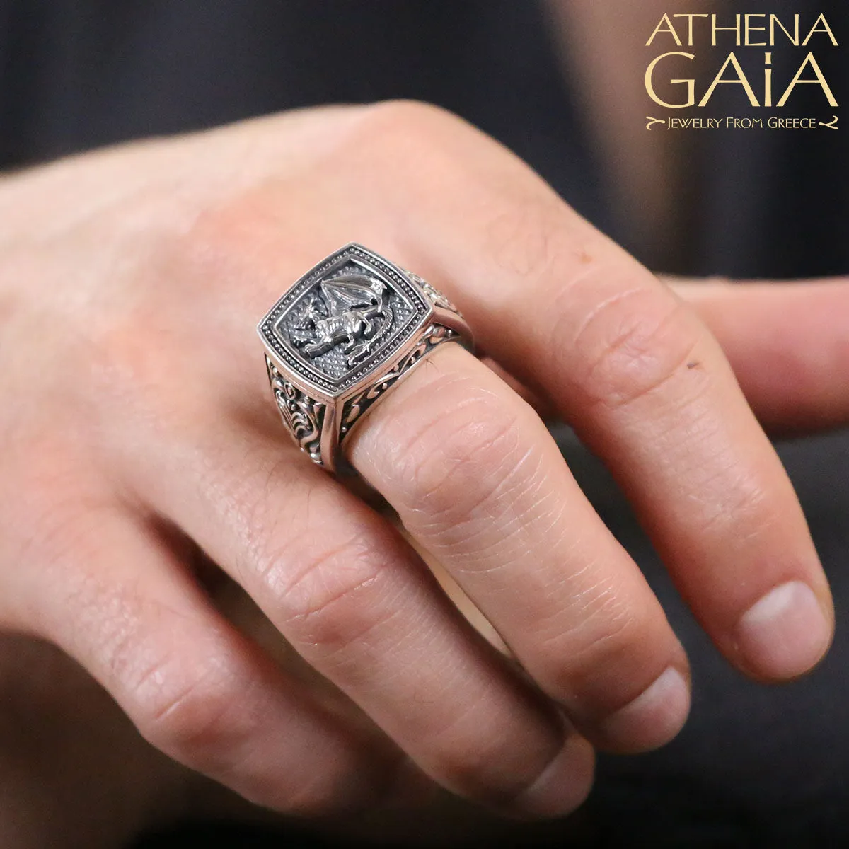 Dragon Signet Ring