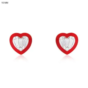 Exquisite Diamond Ear Studs Earrings