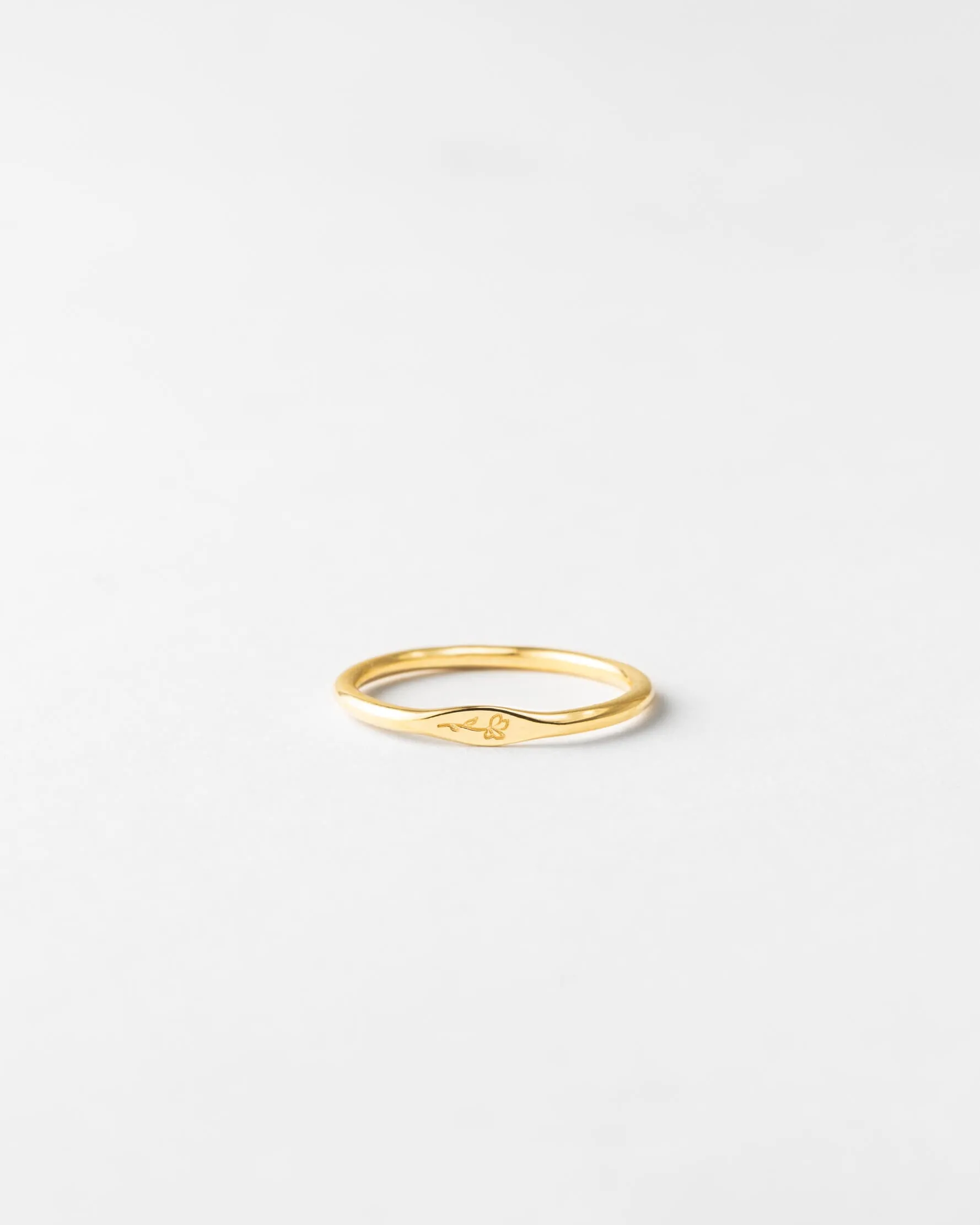 Floral Micro Signet