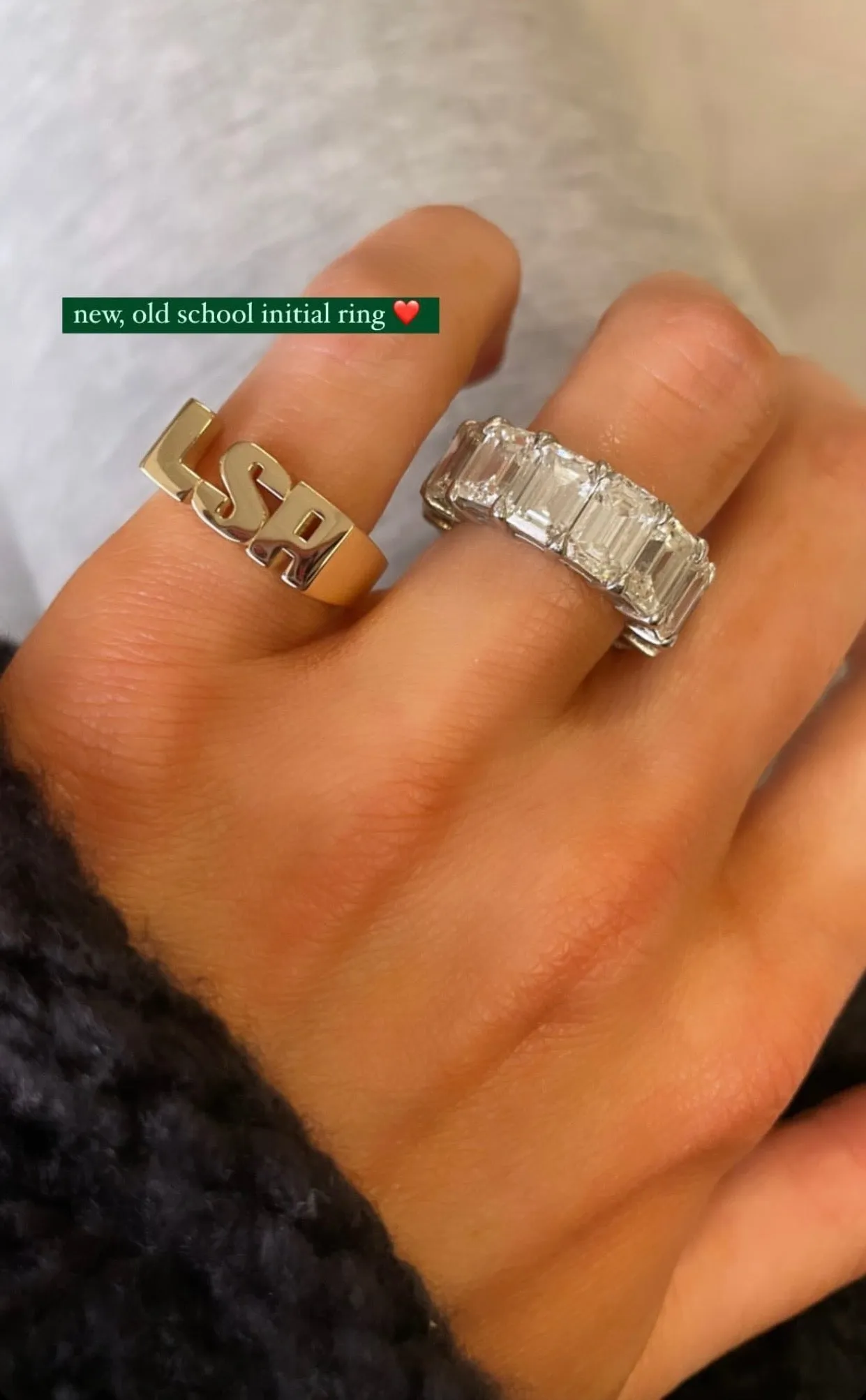 Initial Signet Ring