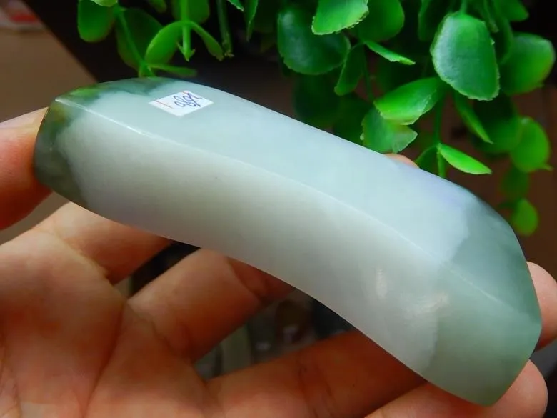 Natural Jade Rough Jadeite Raw (121g, 74X38X16mm)