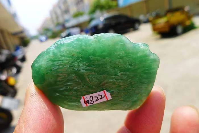 Natural Jade Rough Jadeite Raw (30g,4.8X3.2X1.1cm)