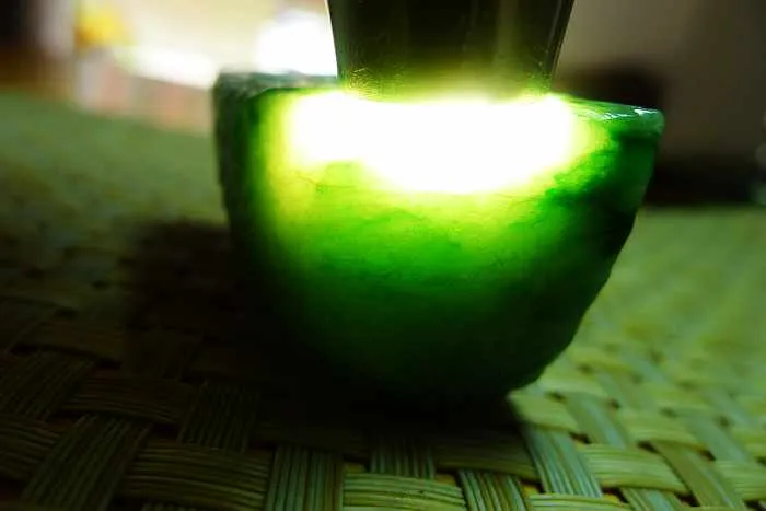 Natural Jade Rough Jadeite Raw (71g,5.3X2.7X2.2cm)