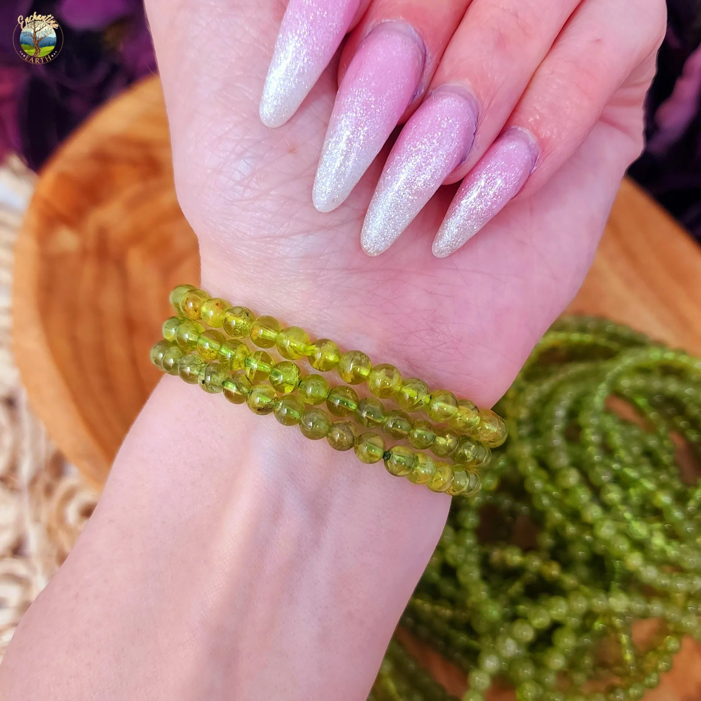 Peridot Bracelet for Power, Prosperity and Protection