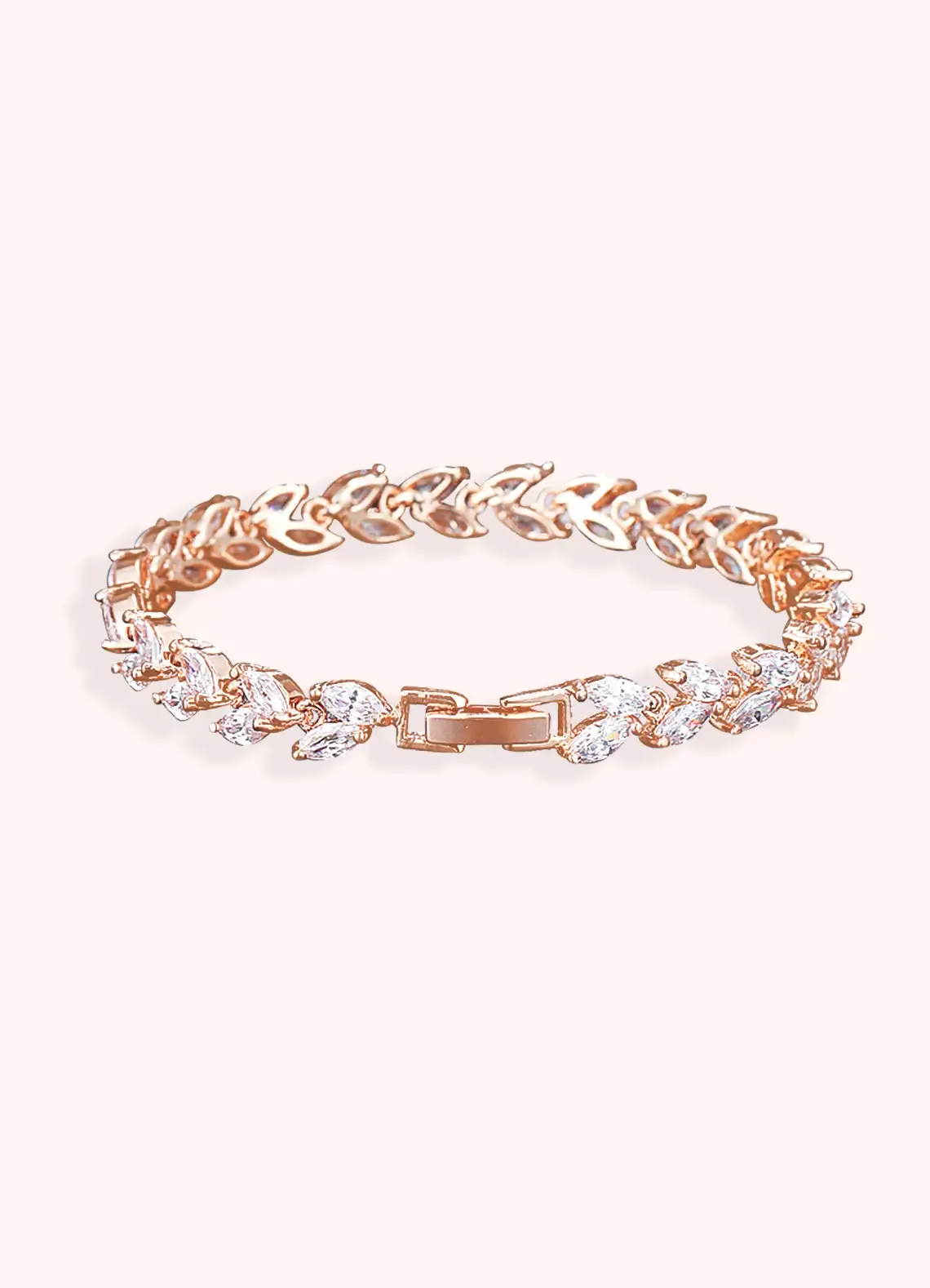 Silver Laurel Leaf Bracelet