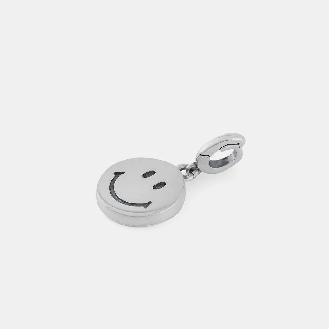 Silver Smiley Pendant
