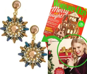 Sunburst Earrings (As seen in Woman's Day)
