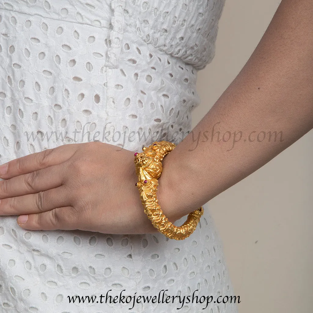 The Silver Simha-Kada Bracelet (Size 2.2/2.4/2.6/2.8)